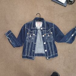 True religion jeans jacket 