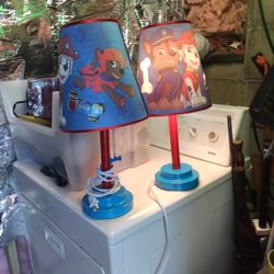 Matching Kids Table Lamps 
