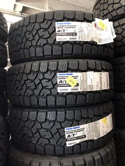 NEW TOYO OPEN COUNTRY A/T III AVAILABLE FINANCE ONLY $39 DOWN