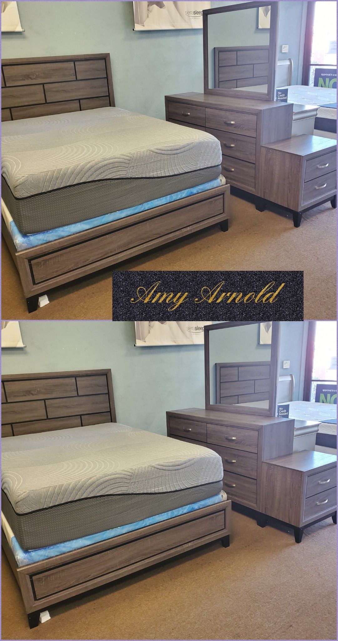 Four Piece Queen Bedroom Set