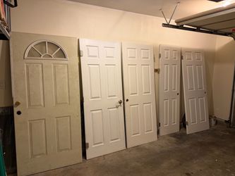 4 Interior and 1 Exterior Door