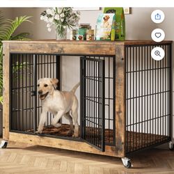 Dog Cage Kennel Large Size Metal Strong 