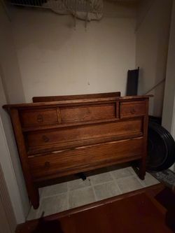 Vintage Wood Dresser – Perfect Furniture Flip! $100 OBO