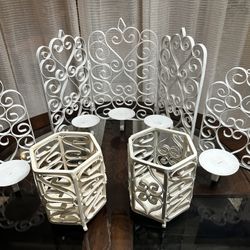 5 Piece Candle Holder Set