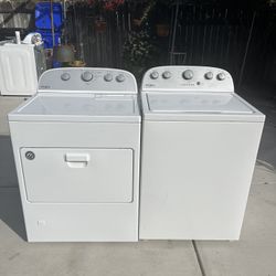 Whirlpool Washer And Dryer Gas Heavy Duty Super Capacity Good Condition Delivered And Installation Available 