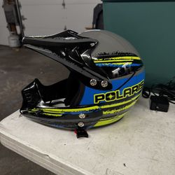 Youth Polaris Off Road Helmet 