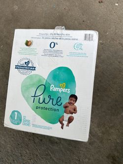 Size 1 Pampers Pure Protection Diapers 132 pack