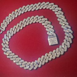 Cuban Link Chain Necklace 18in
