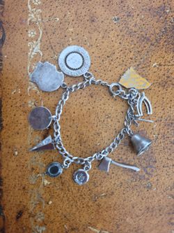 Sterling Silver Charm Bracelet