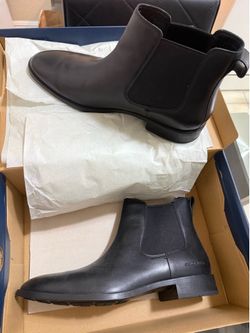 Cole Haan Chelsea Boots Men's Size 13M – Black Leather – Open Box / Like New