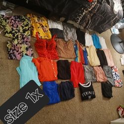 Big Bag Of Plus Size Clothes 1x 