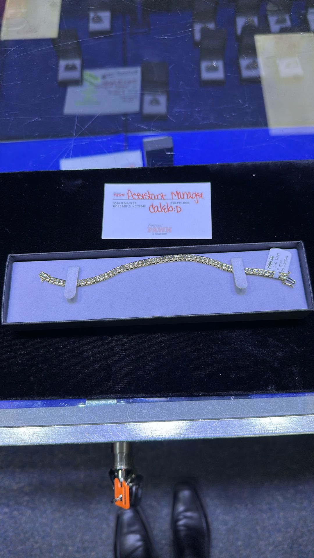 14kt Diamond Tennis Bracelet