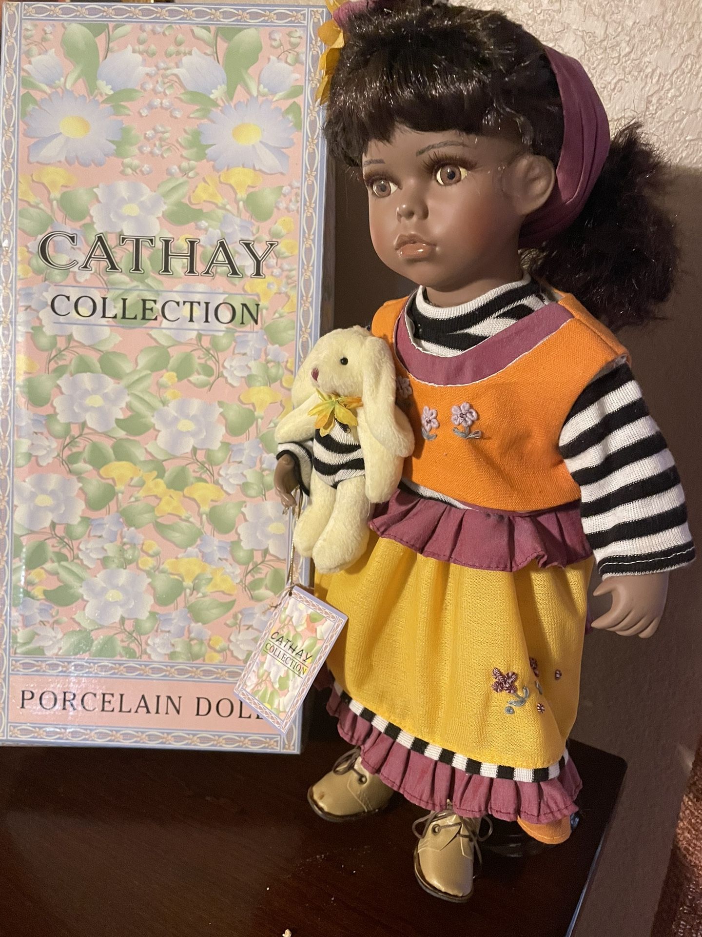 Antique Cathay Collection Porcelain Doll “Haley”