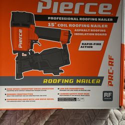 Pierce Professional Roofing Nailer 15 Coil
