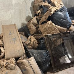 Free Insulation. Was Installed Then Immediately Removed For Spray Foam