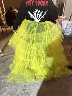Bright Yellow Tul Skirt- Belle