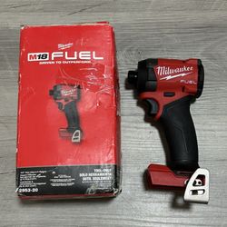 Milwaukee M18 FUEL 18V Lithium-Ion Brushless Cordless 1/4 in. Hex Impact Driver (Tool-Only)