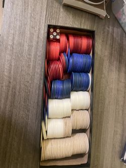 poker chips (vintage)