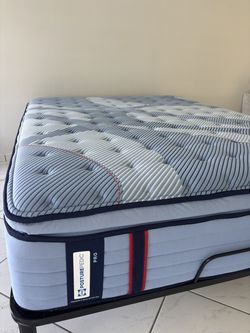 Sealy PP Pro Mattress with Mattress Firm Adjustable Base