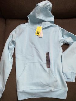 Kids baby blue hoodie