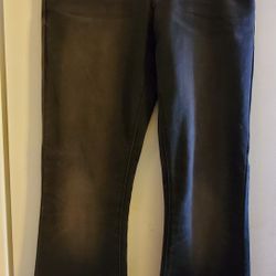 Max Jeans Black Wide Legs Modern Boot  - 8