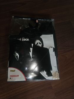 Ghost Face Toddler Halloween Costume Size 2T