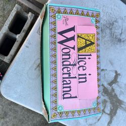 Vintage Alice In Wonderland Collectible Figures- Hamilton Collection