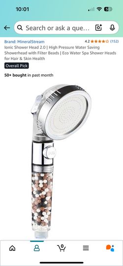 Ionic Shower Head New