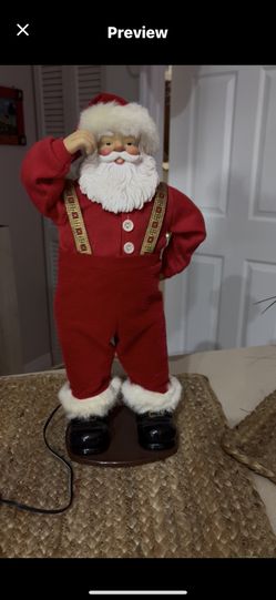 Jingle Bells Rock Santa With Cord (electric 
