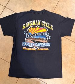 Vintage 1996 Harley-Davidson Hog Pocket Tee – Kingman Arizona Route 66
