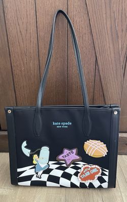 Kate Spade Alice In Wonderland Purse Disney Tote Bag Purse