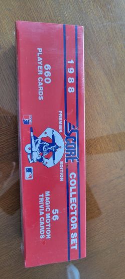 1988 Score Baseball Cards, Factory sealed