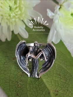 Sterling Silver 925 Religious Ring