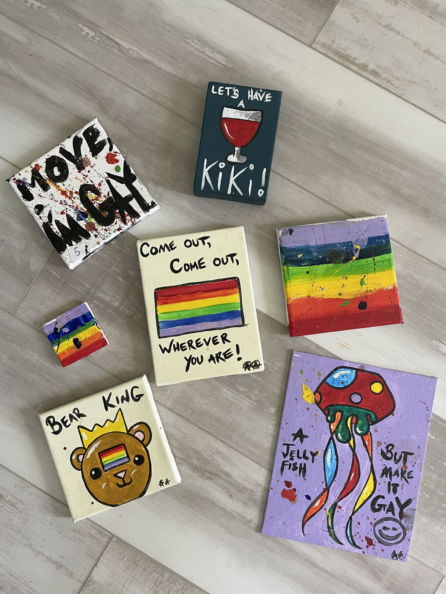 Lot of LGBTQ+ Original Artwork