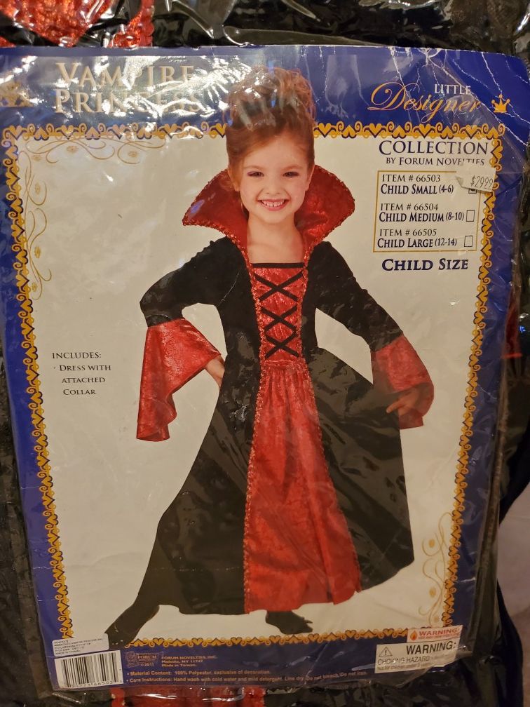 Spirit Halloween Costume Size 4-6