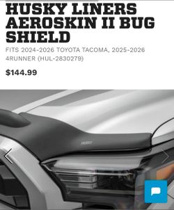 New in box Aeroshield II Bugskin Tacoma, 4Runner