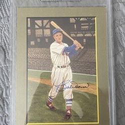 Bobby Doerr Signed Great Moments Perez-Steele Card - PSA/DNA