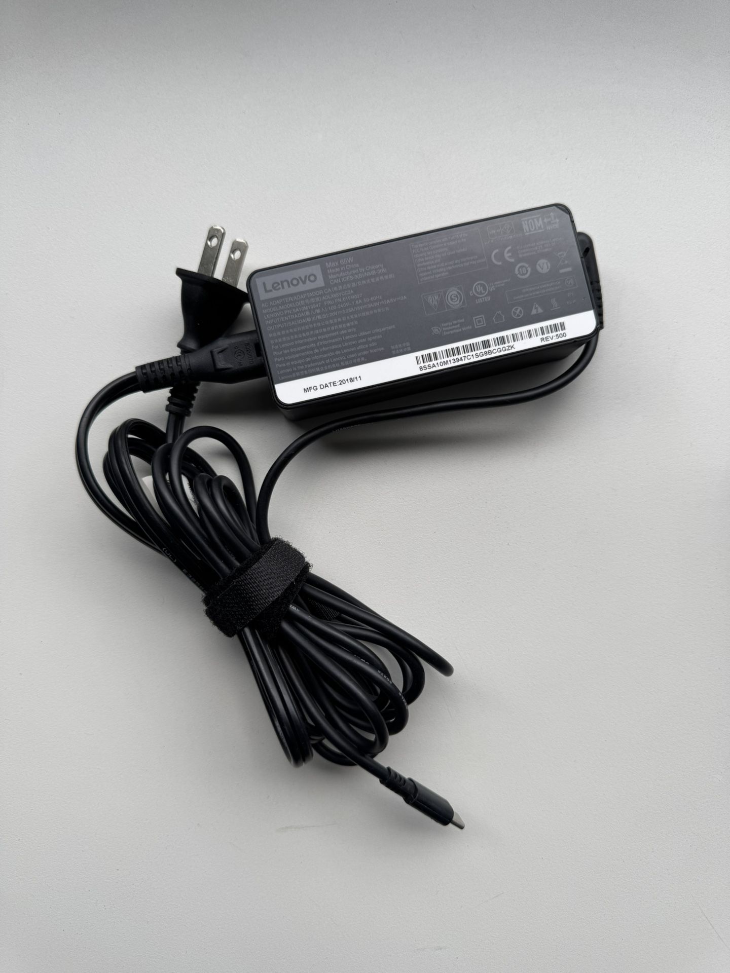 Lenovo 65w Laptop Charger USB-C