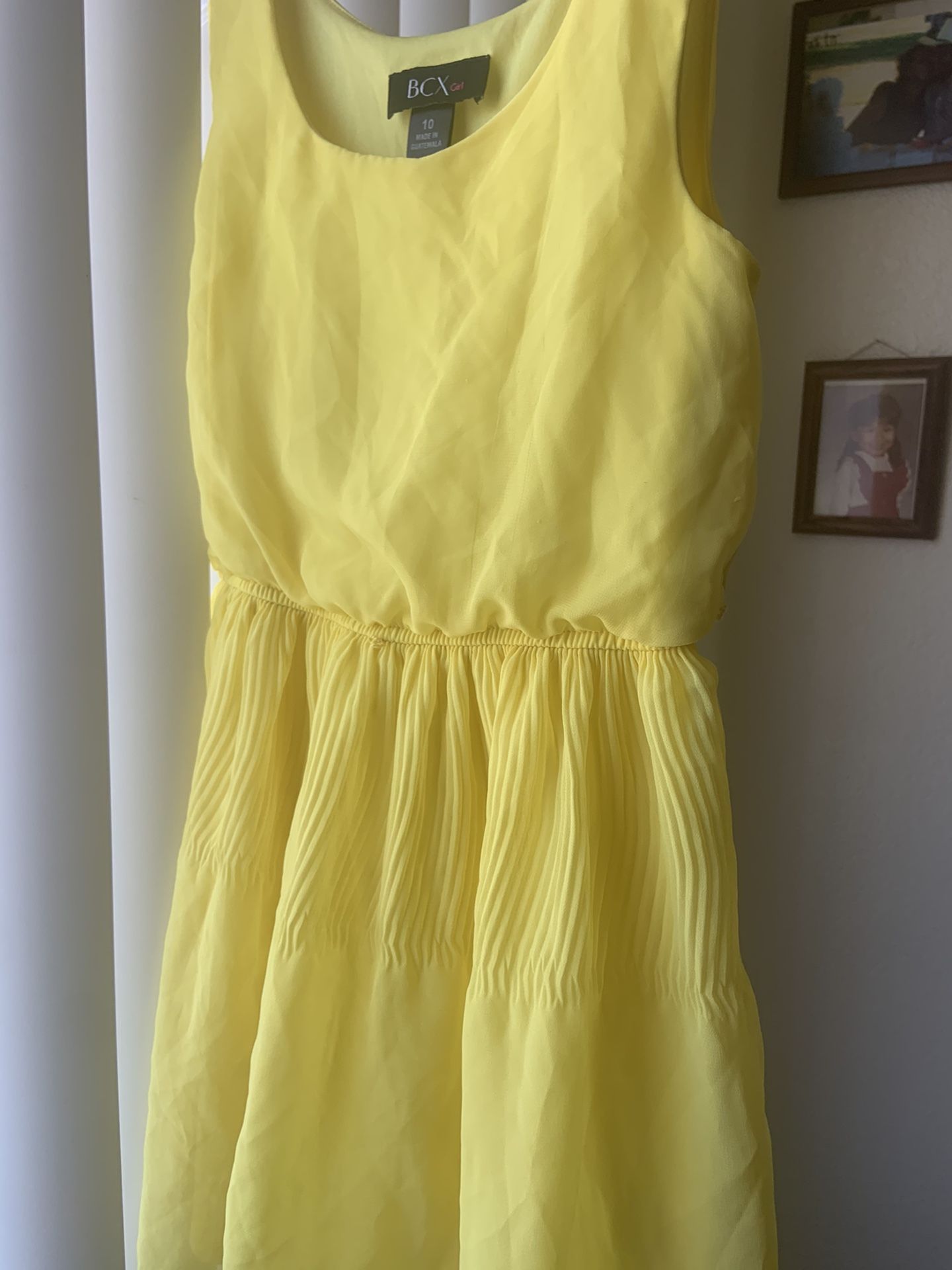 Yellow BCX Dress