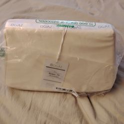 DGAZ Purse Pillow Shaper Insert,Luxury Handbag Tote Shapers, Memory Foam- Fits Birkin 20/25/30/35/40/45/50 Bag(Craie,BK30 Retourne)