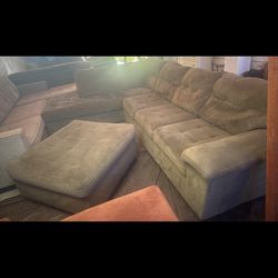 Brown Couch With Ottoman Good Condition We Sell All The Time Delivery Extra 40 Local