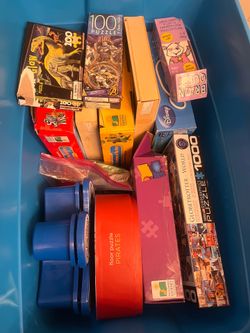 Assorted children’s puzzles