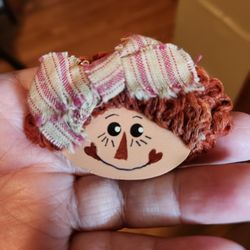 Cute Raggedy Ann Pin