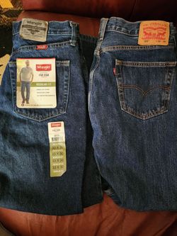 Levi's and Wrangler