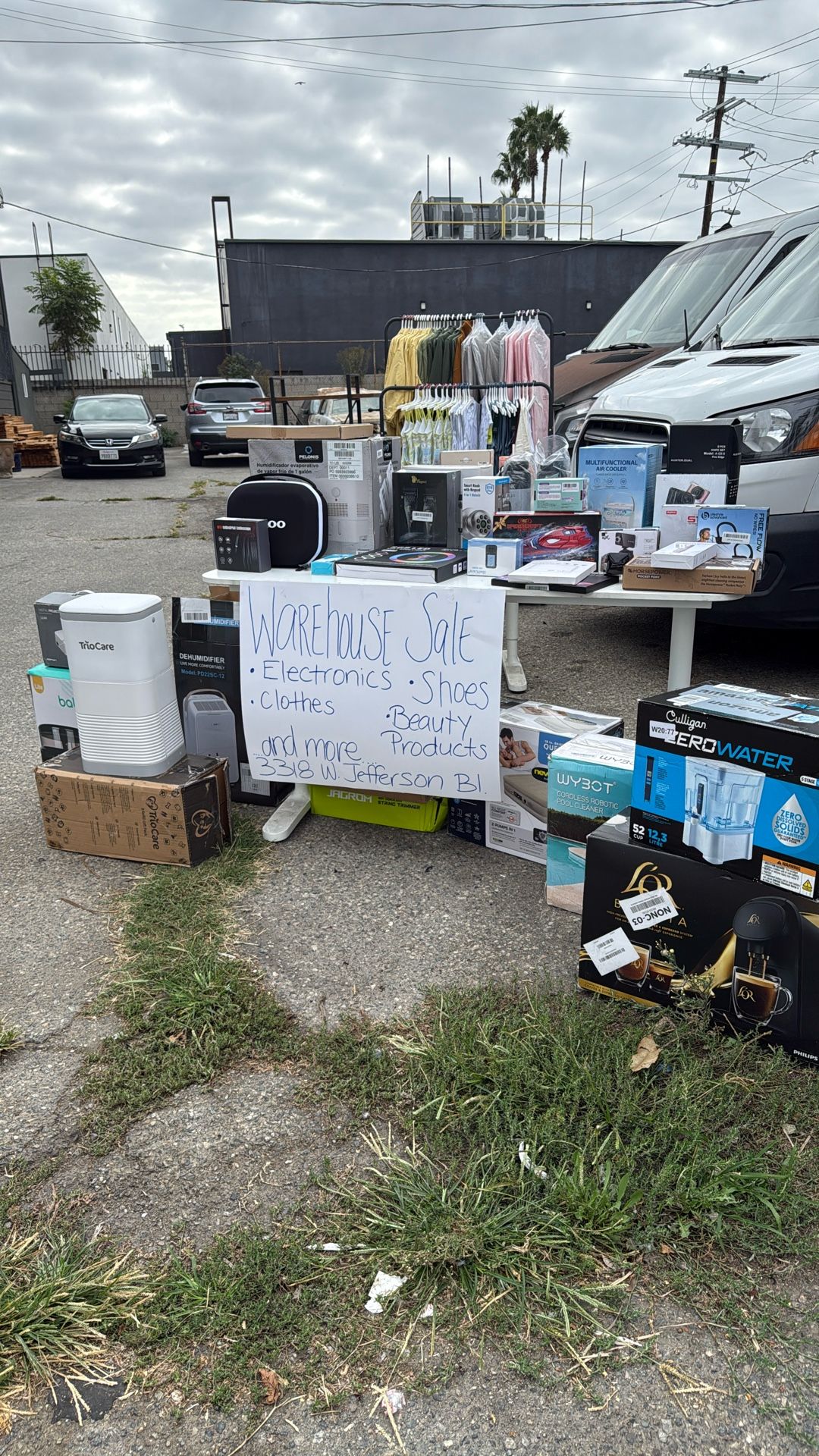 Warehouse Sale 9/28/2025