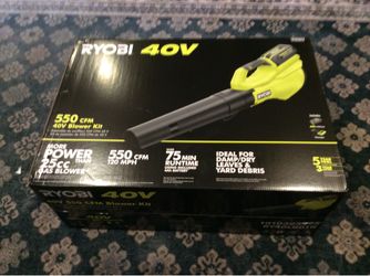 Ryobi 40V Battery Leaf Blower