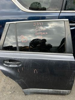 2010 - 2014 Subaru Outback Rear Door Passenger Side RH Gray J383