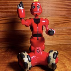 RARE 2007 WowWee Tri-Bot Talking Robot No Remote Tested WORKS