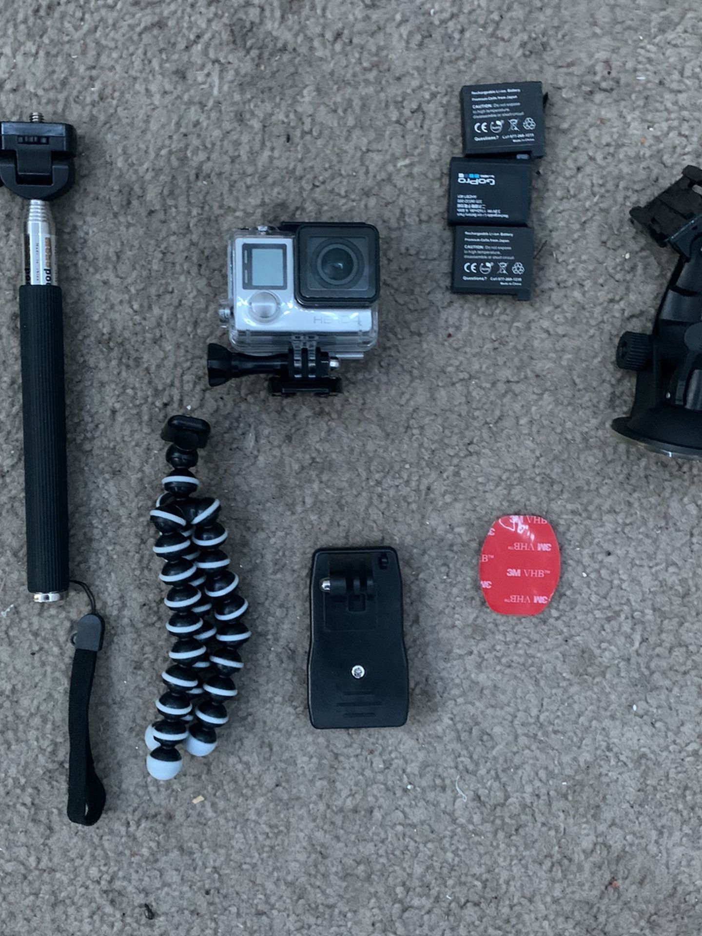 GoPro Hero 4 With Accessories