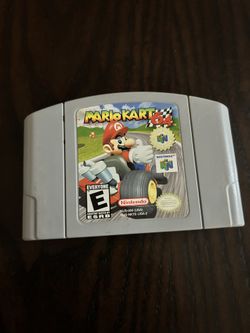 Mario Kart 64 (Nintendo 64, 1997)  N64 Authentic Cartridge Only 